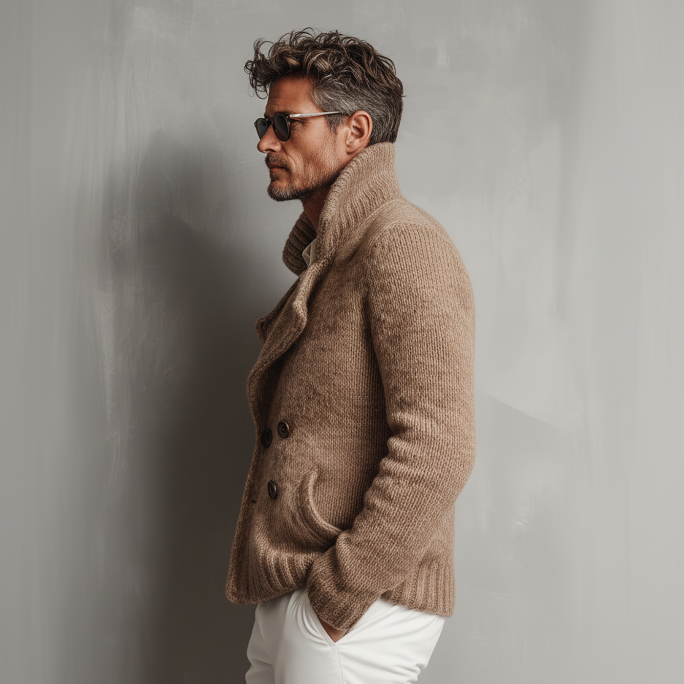 Manteau RétroChic En Laine Mérinos