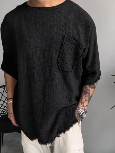 T-shirt Oversize En Lin