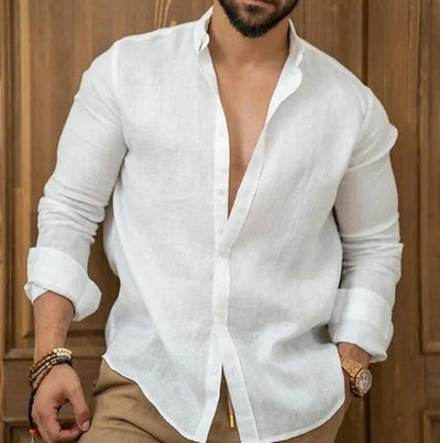 Chemise Hawaï Décontractée En Coton