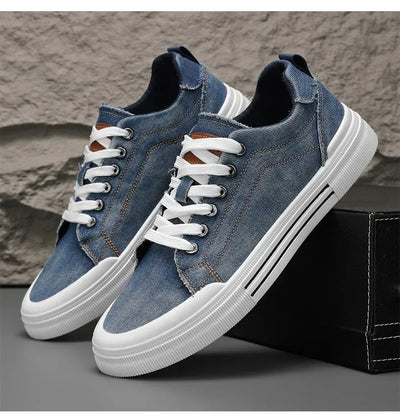 Baskets Élégantes En Denim
