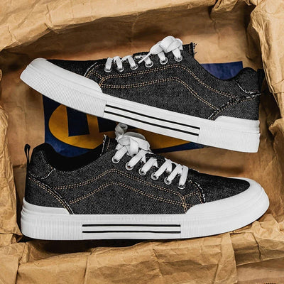 Baskets Élégantes En Denim