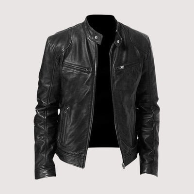 Blouson Vitto En Cuir Premium