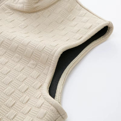 Gilet Sammy En Tricot À Carreaux
