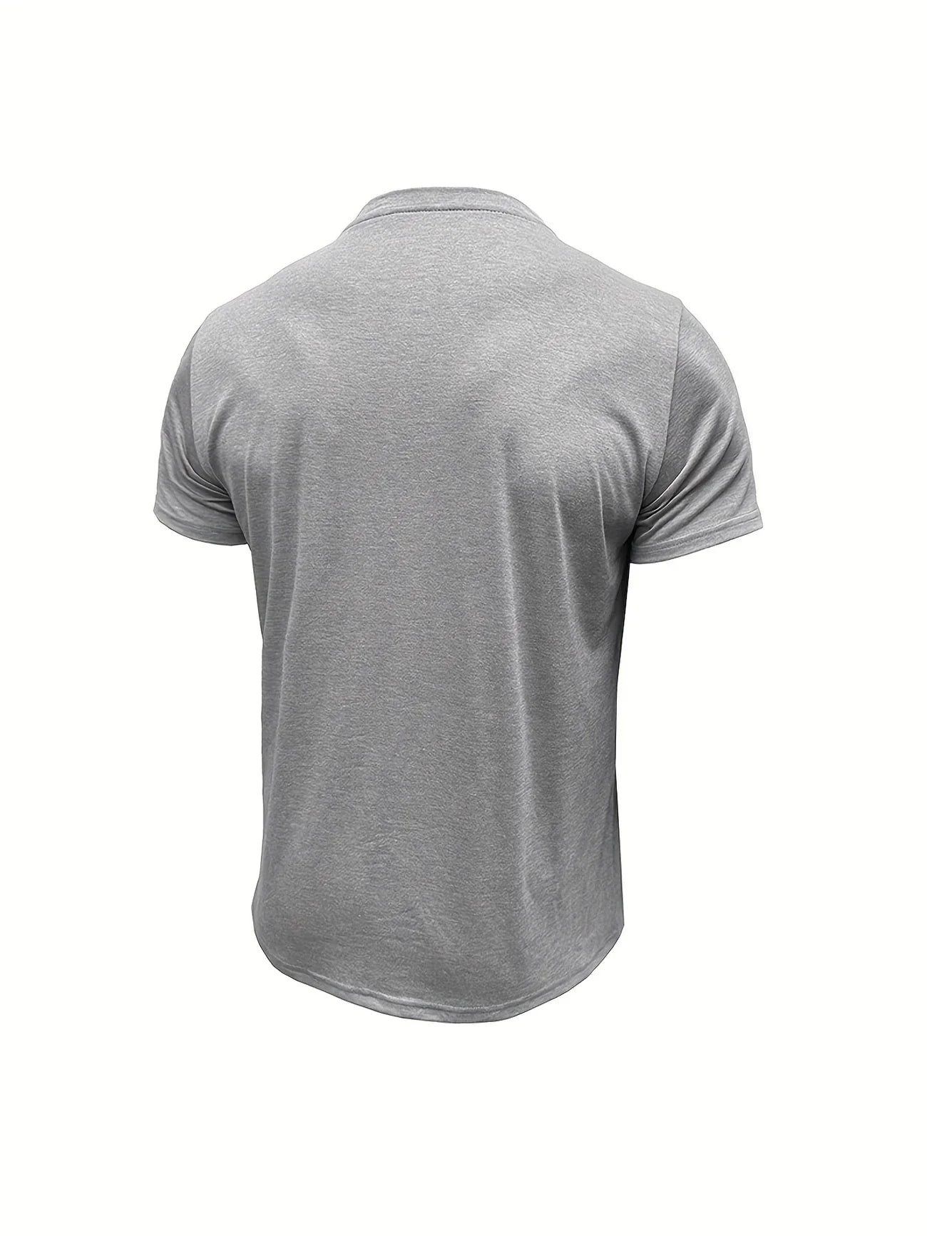 T-shirt Élégant à Col Ras Du Cou Avec Poche