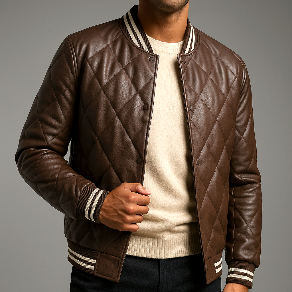 Blouson Bastiano En Cuir