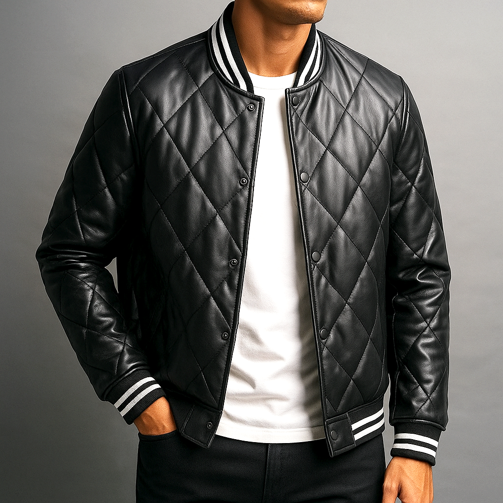 Blouson Bastiano En Cuir