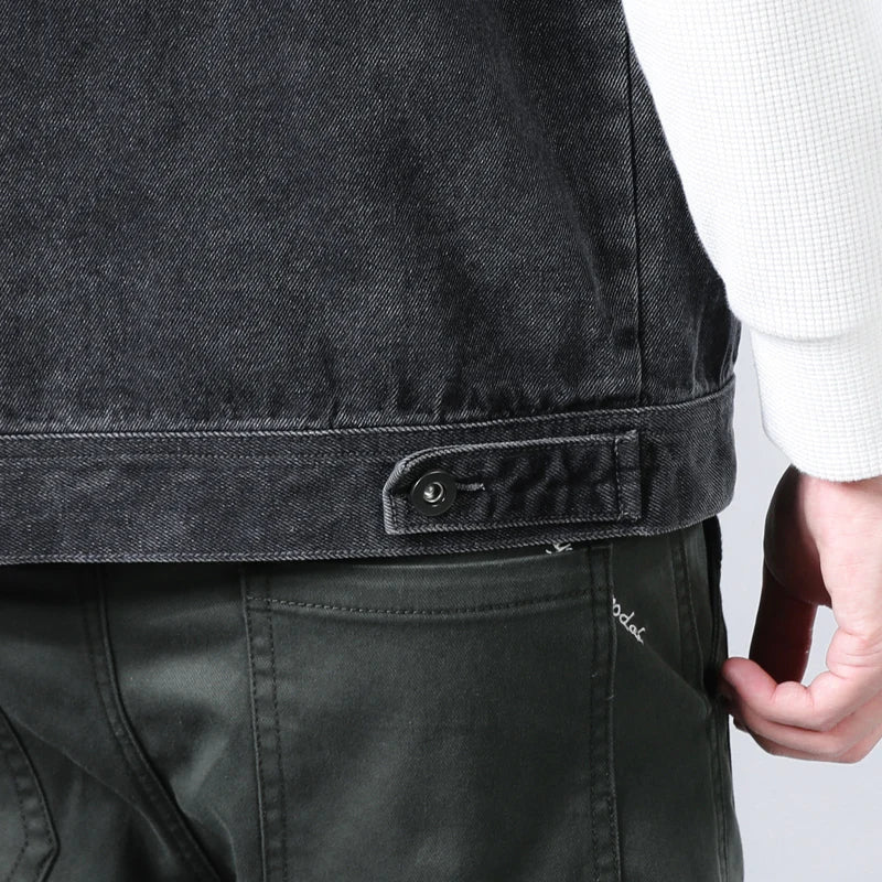 Gilet Sarri En Jean Délavé