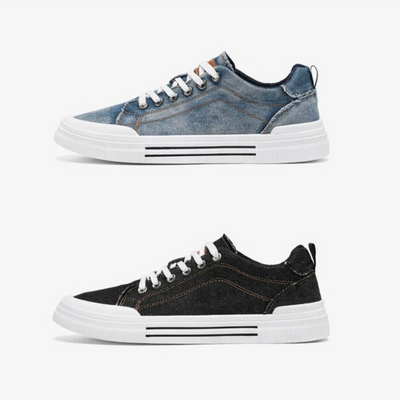 Baskets Élégantes En Denim
