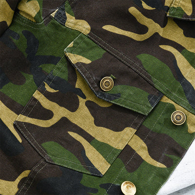 Veste Camouflage En Toile