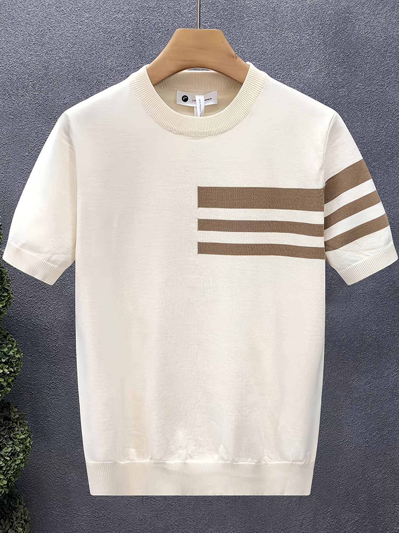 T-shirt Confortable En Lin