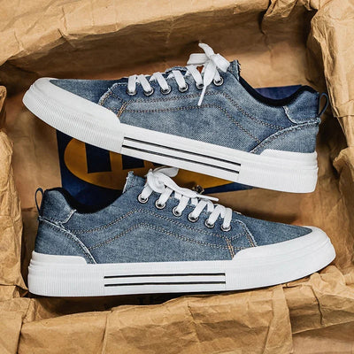 Baskets Élégantes En Denim