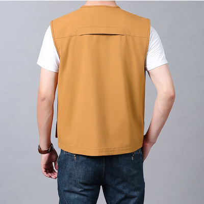 Gilet Cargo Respirant À Multiples Poches