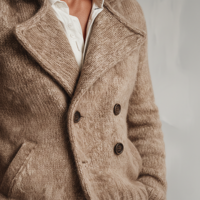 Manteau RétroChic En Laine Mérinos