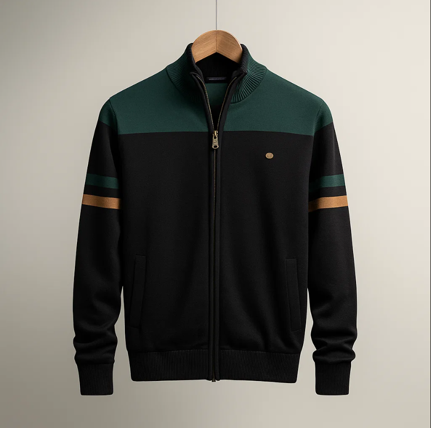 Sweat Zippé En Coton