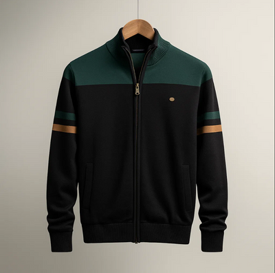 Sweat Zippé En Coton