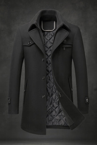 Manteau 3/4 Prestige En Laine