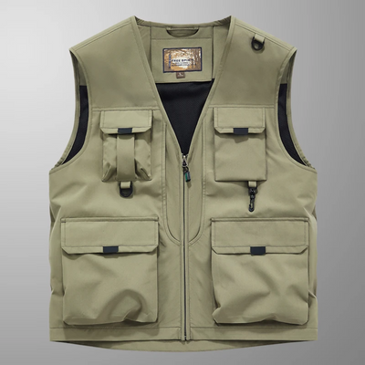 Gilet Cargo Respirant À Multiples Poches