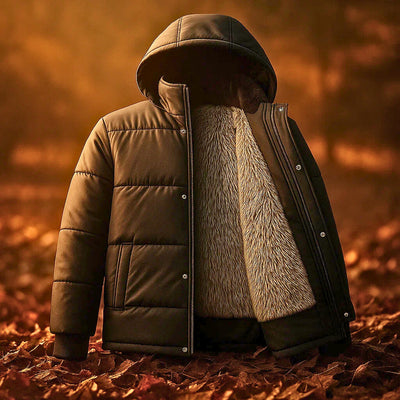 Manteau À Capuche Daniel En Polaire