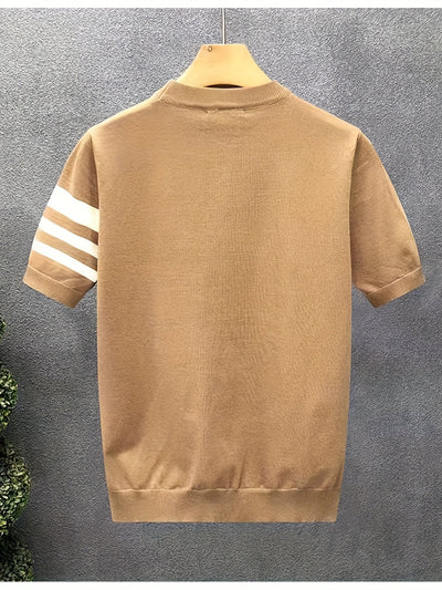 T-shirt Confortable En Lin