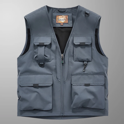 Gilet Cargo Respirant À Multiples Poches