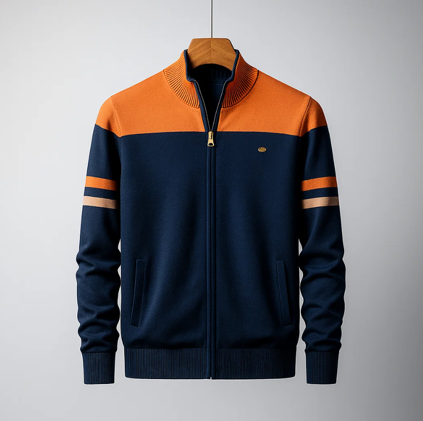 Sweat Zippé En Coton