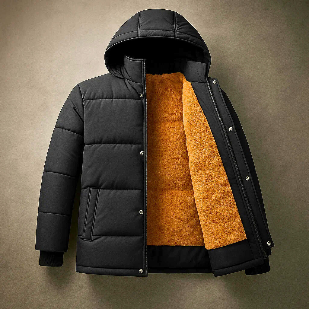 Manteau À Capuche Daniel En Polaire