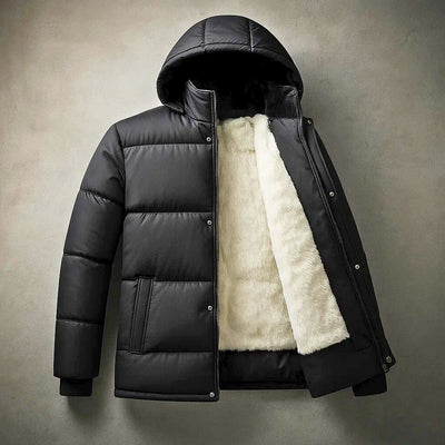 Manteau À Capuche Daniel En Polaire