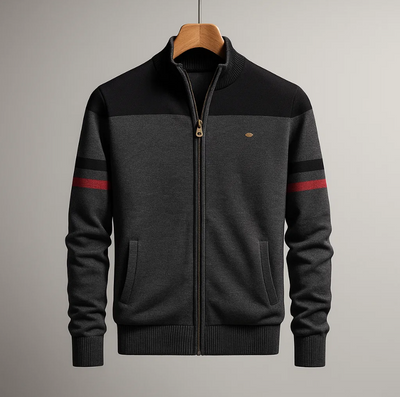 Sweat Zippé En Coton