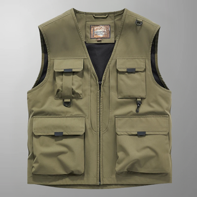 Gilet Cargo Respirant À Multiples Poches