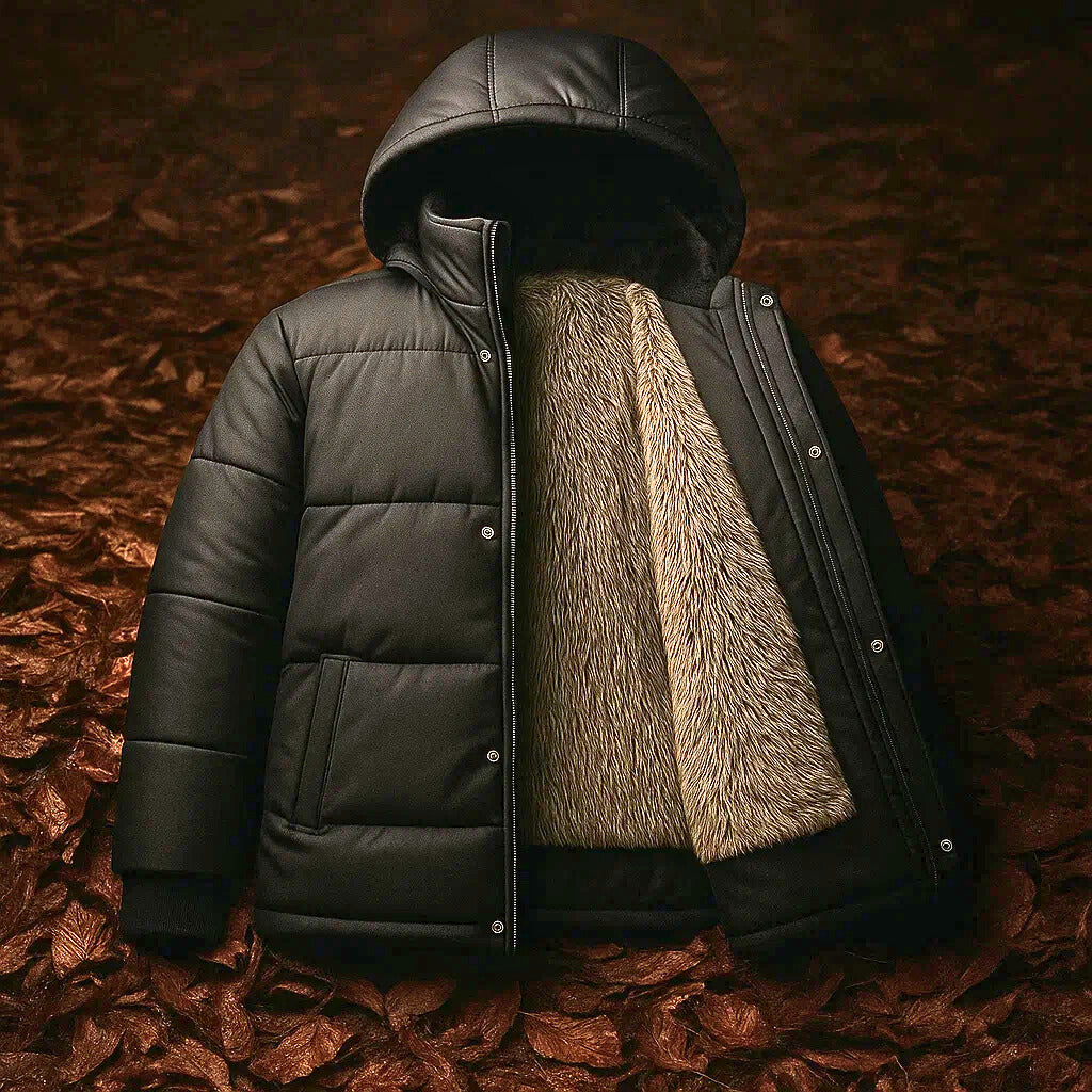 Manteau À Capuche Daniel En Polaire