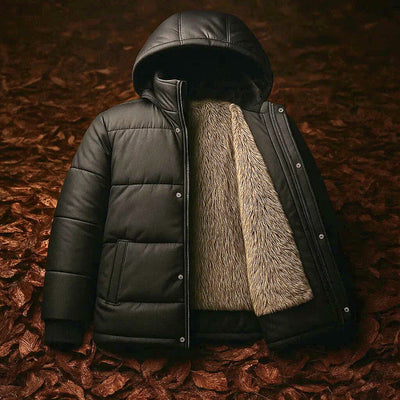 Manteau À Capuche Daniel En Polaire