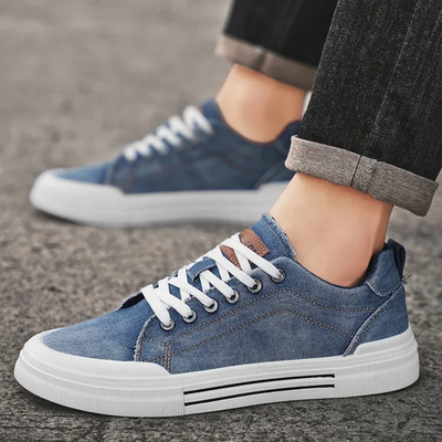 Baskets Élégantes En Denim