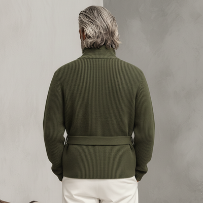 Cardigan Aloura En Maille (Ceinture Incluse)