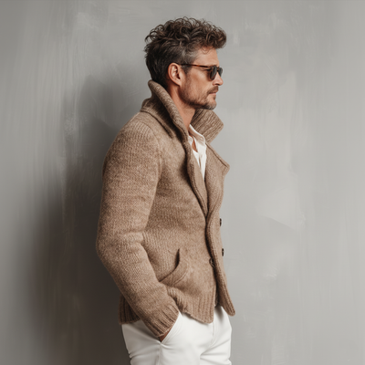 Manteau RétroChic En Laine Mérinos