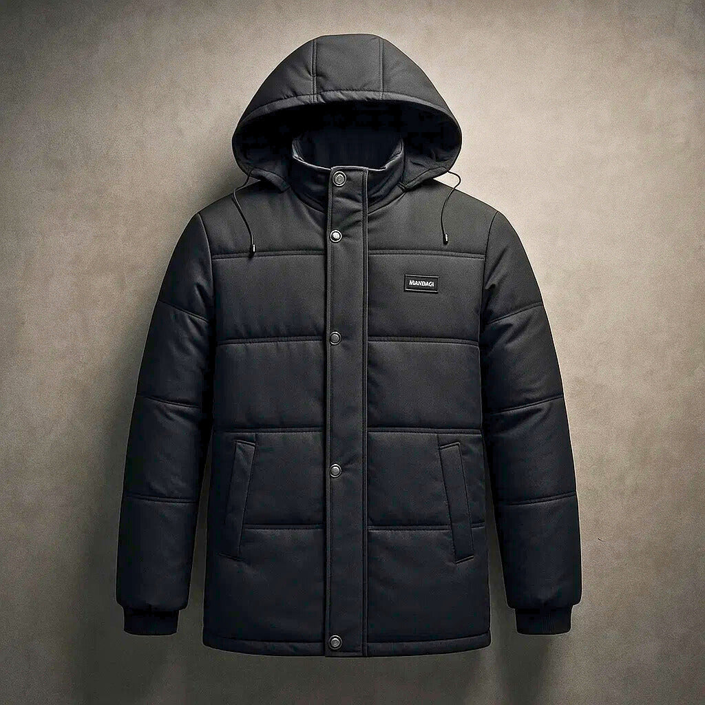 Manteau À Capuche Daniel En Polaire