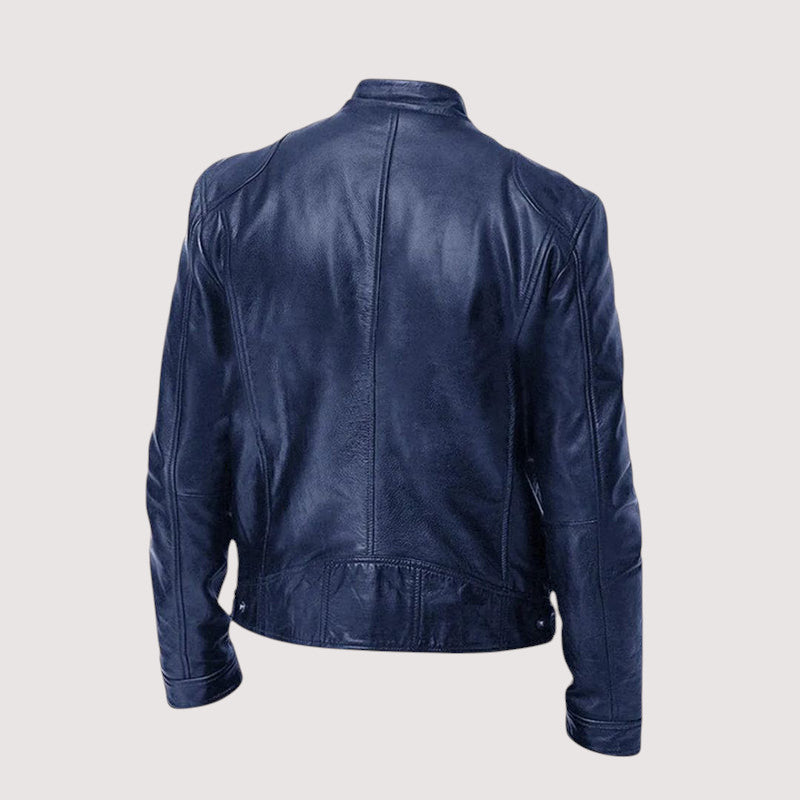 Blouson Vitto En Cuir Premium