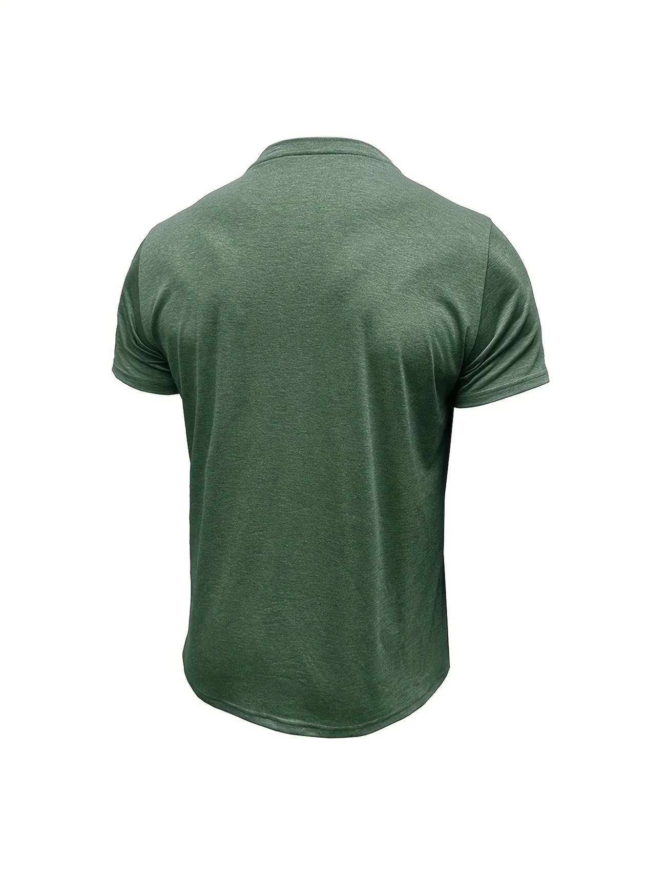 T-shirt Élégant à Col Ras Du Cou Avec Poche