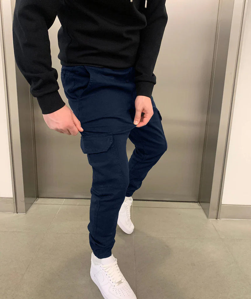 Pantalon Cargo Confortable Multi-Poches