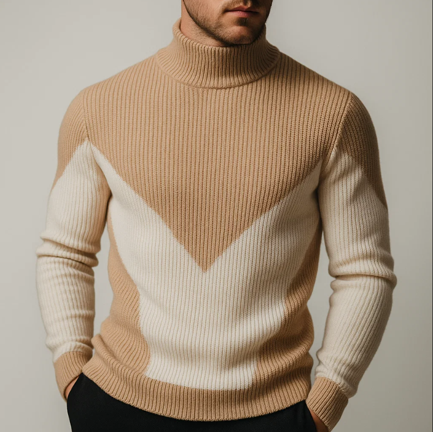 Pull Vido À Col Roulé En Coton