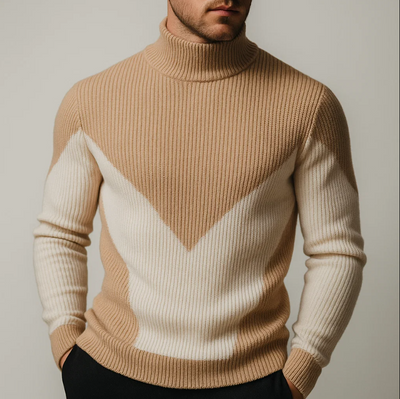 Pull Vido À Col Roulé En Coton