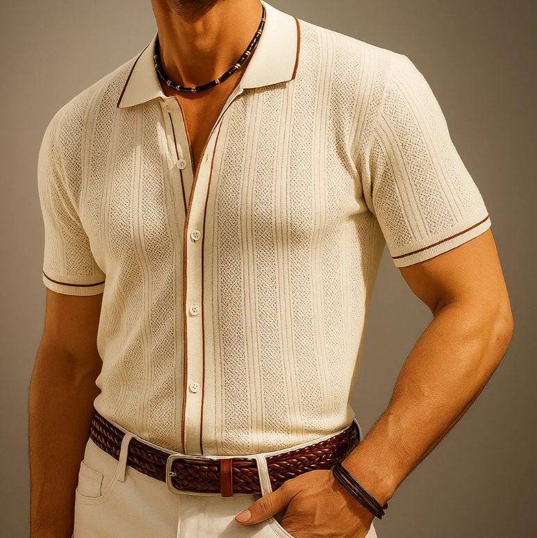 Polo Chemise Flavio En Maille