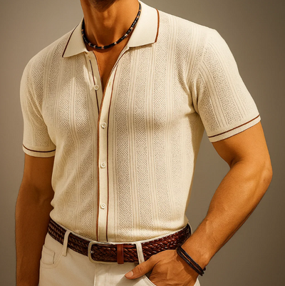 Polo Chemise Flavio En Maille