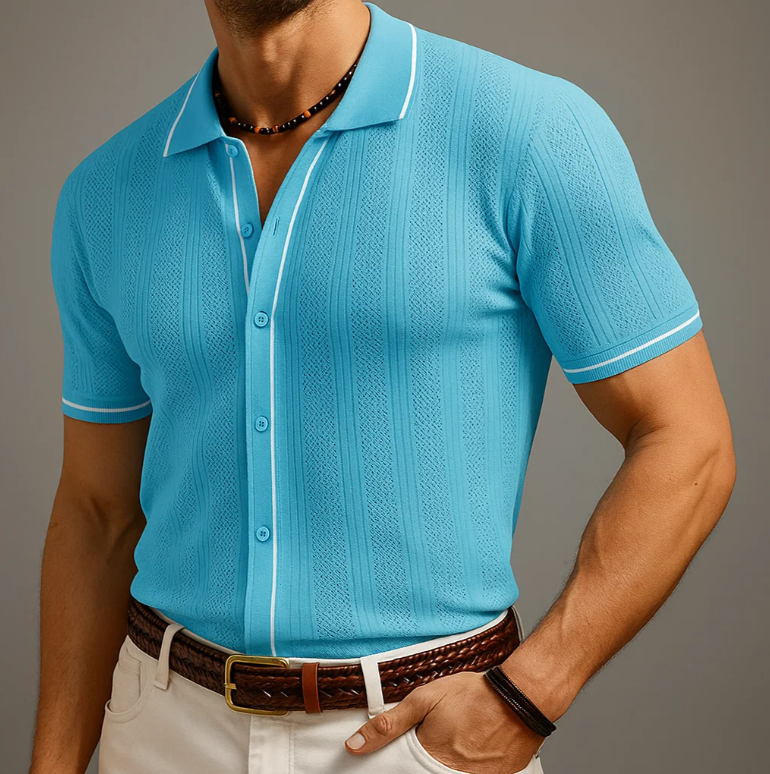 Polo Chemise Flavio En Maille