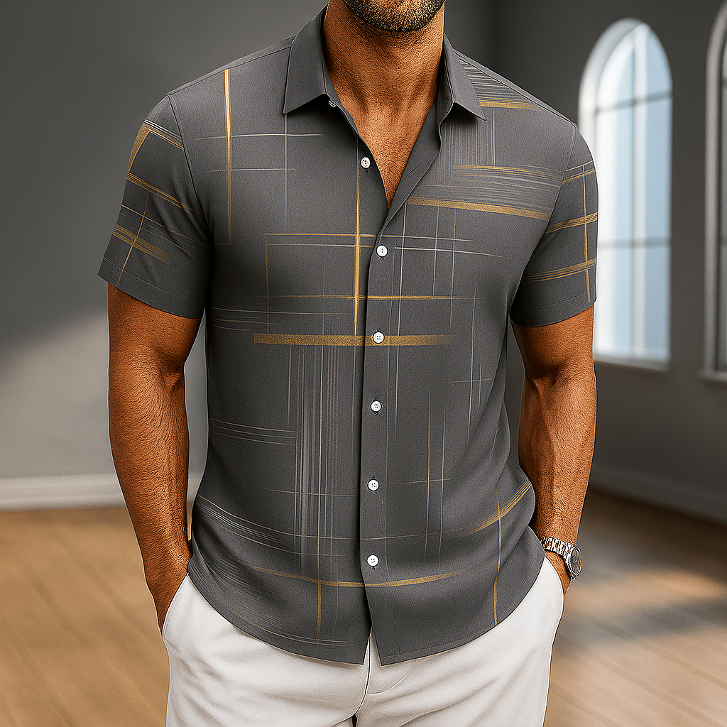 Chemise Mariano Boutonnée En Soie