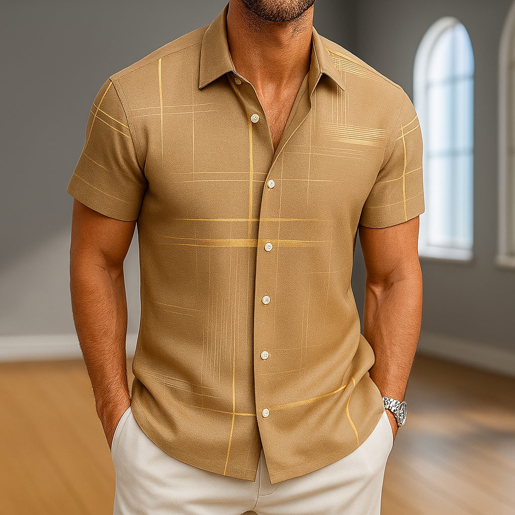 Chemise Mariano Boutonnée En Soie