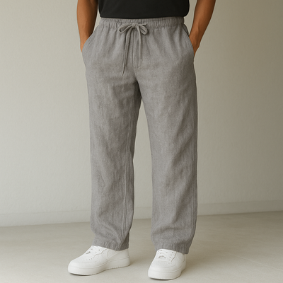 Pantalon Ademo En Lin
