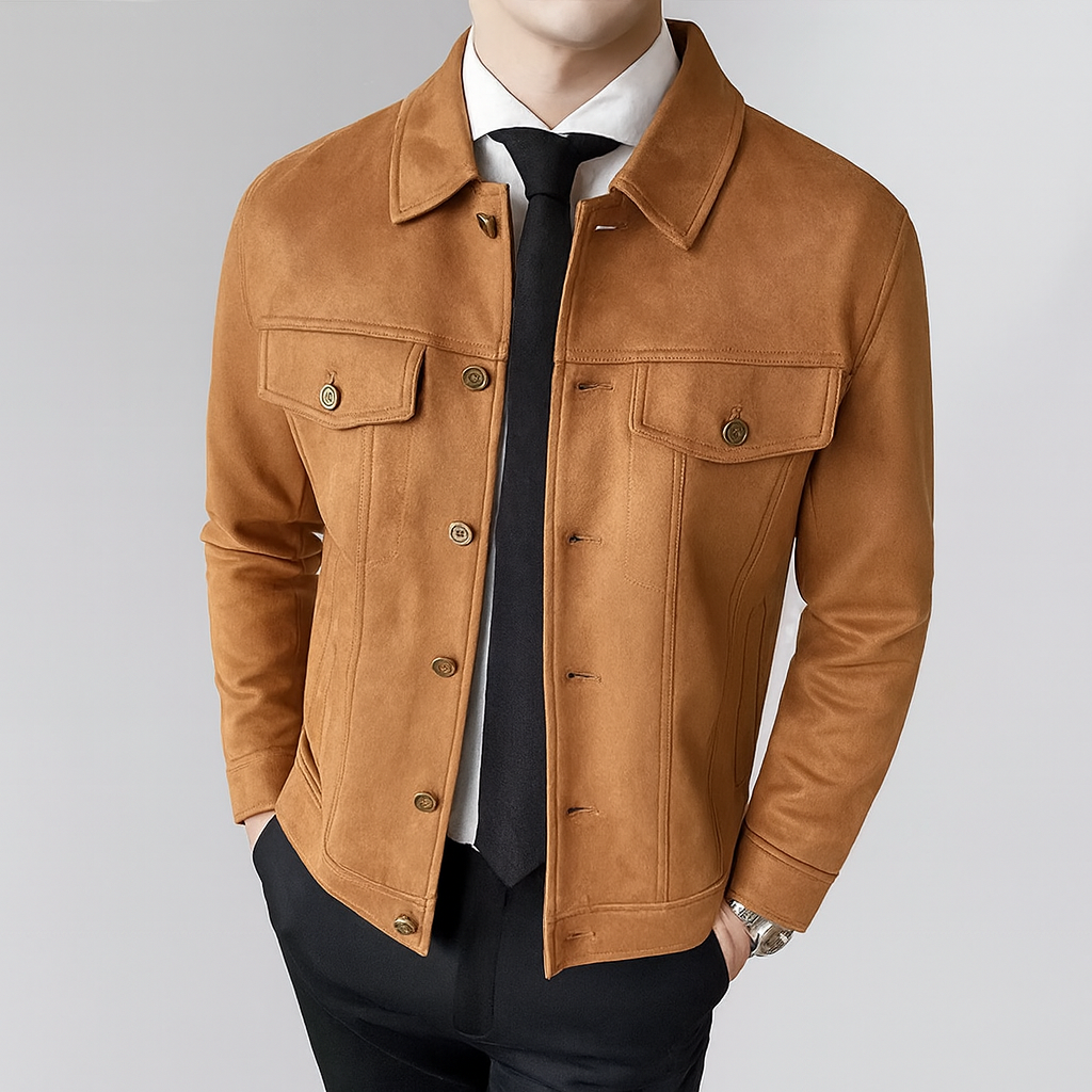 Veste Carlton En Daim