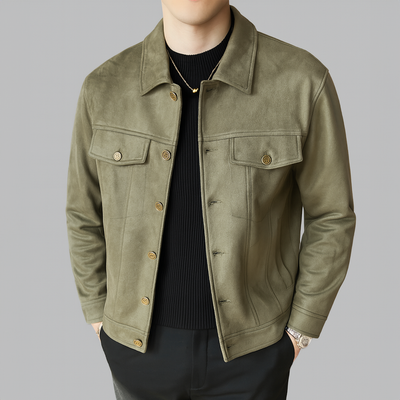 Veste Carlton En Daim