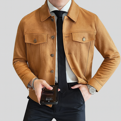 Veste Carlton En Daim