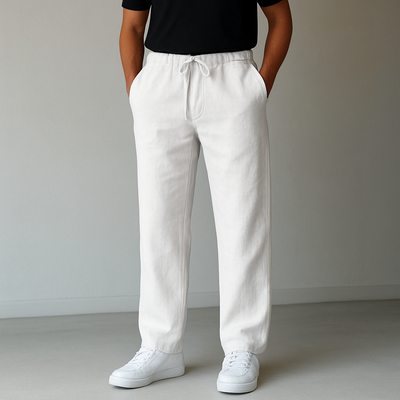 Pantalon Ademo En Lin